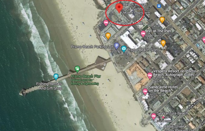 Beach House Inn and Suites on map