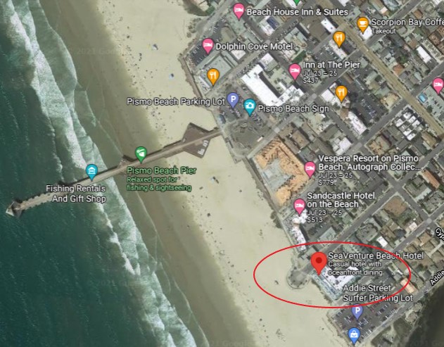 Seaventure Beach Hotel on map